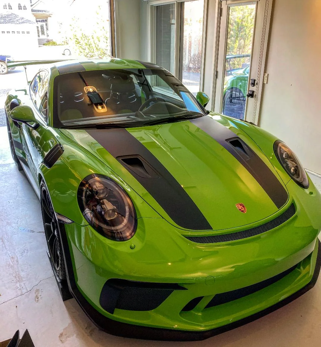 Porsche — green finish